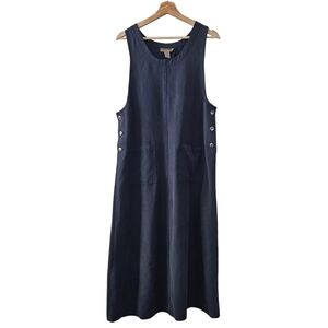 Directives Vintage Dark Blue Lyocell Maxi Dress